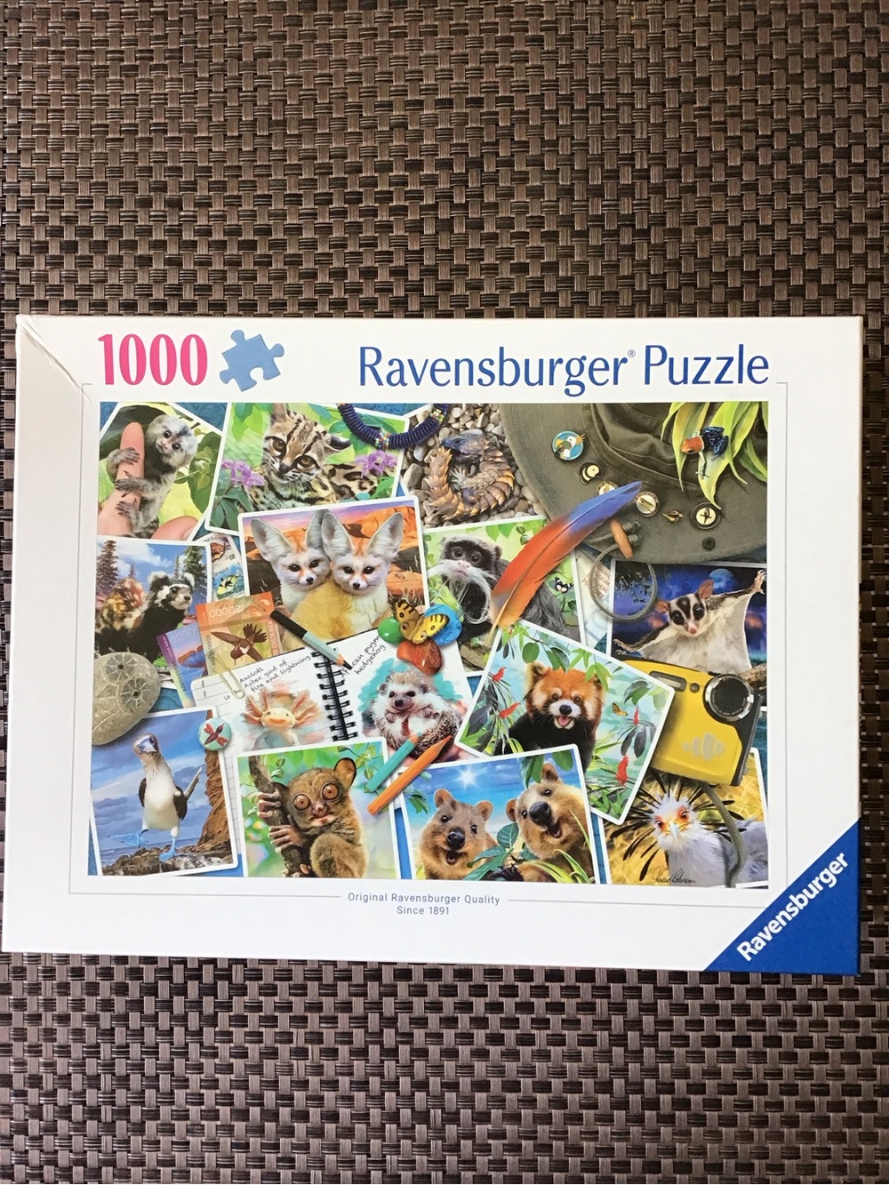 50% OFF if Bundled - Ravensburger - 1000 Piece - A Traveler's Animal Journal